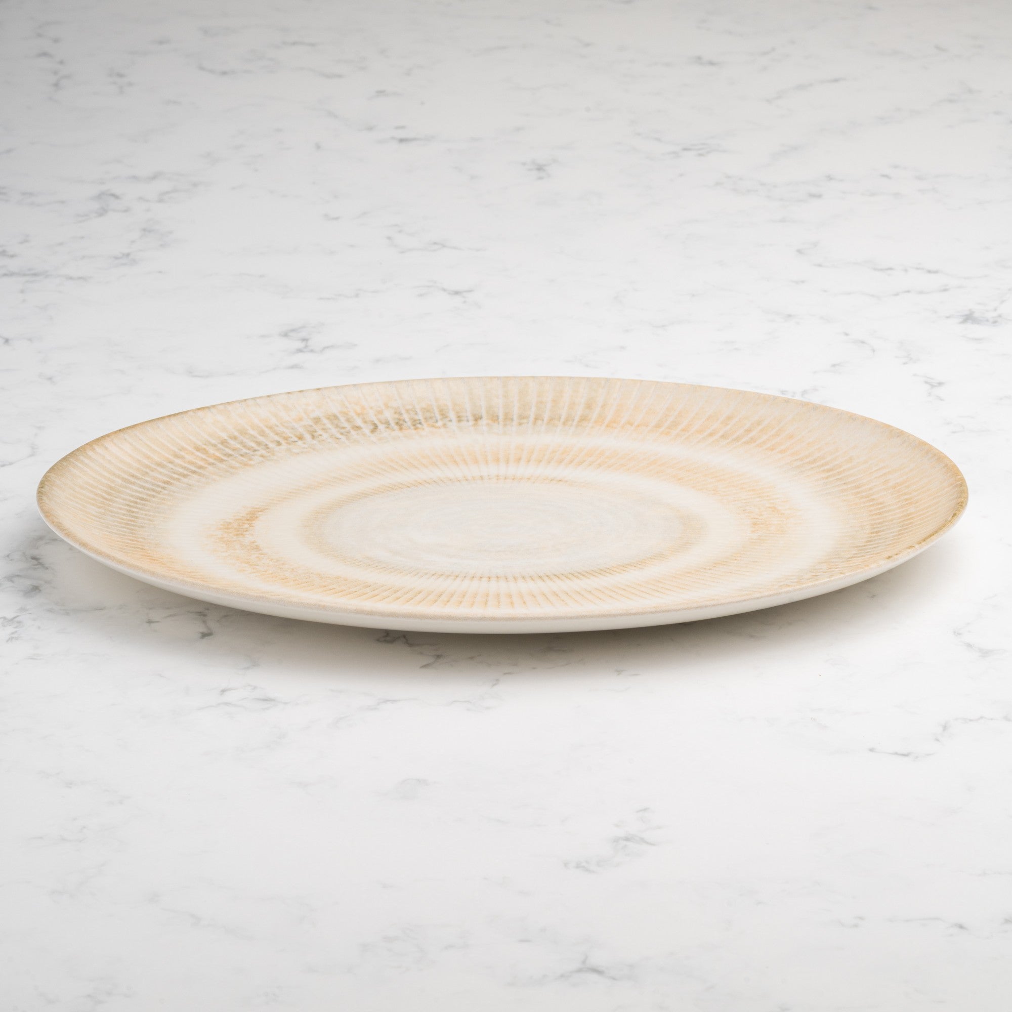 Premium Oval Plate with Foot | 11" | Porcelain | Set of 12
