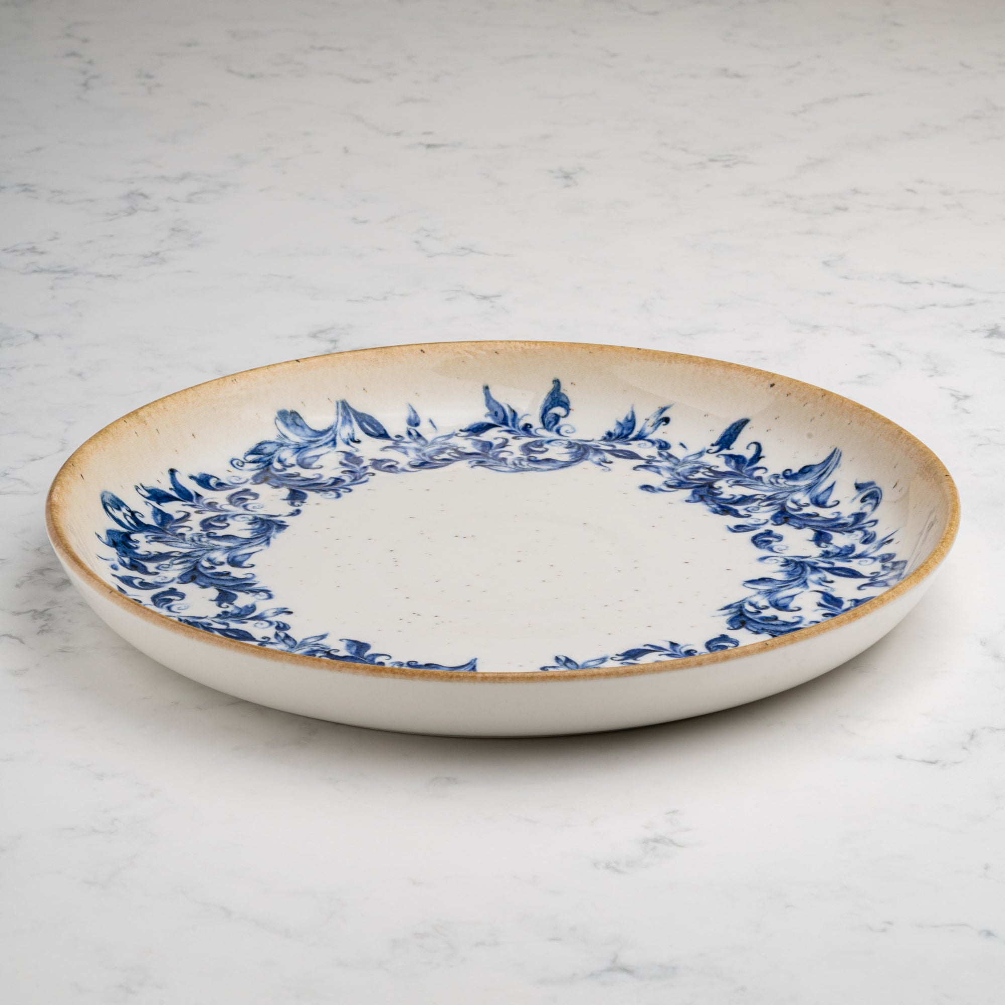 Porcelain Plate Flat | 10.62", Pack of 6