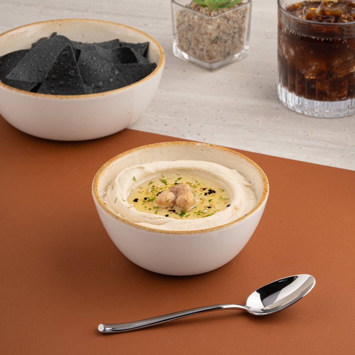 Bowl Non Stackable With Foot | Porcelain | Set of 12
