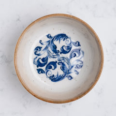 Bowl Non Stackable With Foot | Amalfi | Porcelain , Set of 4
