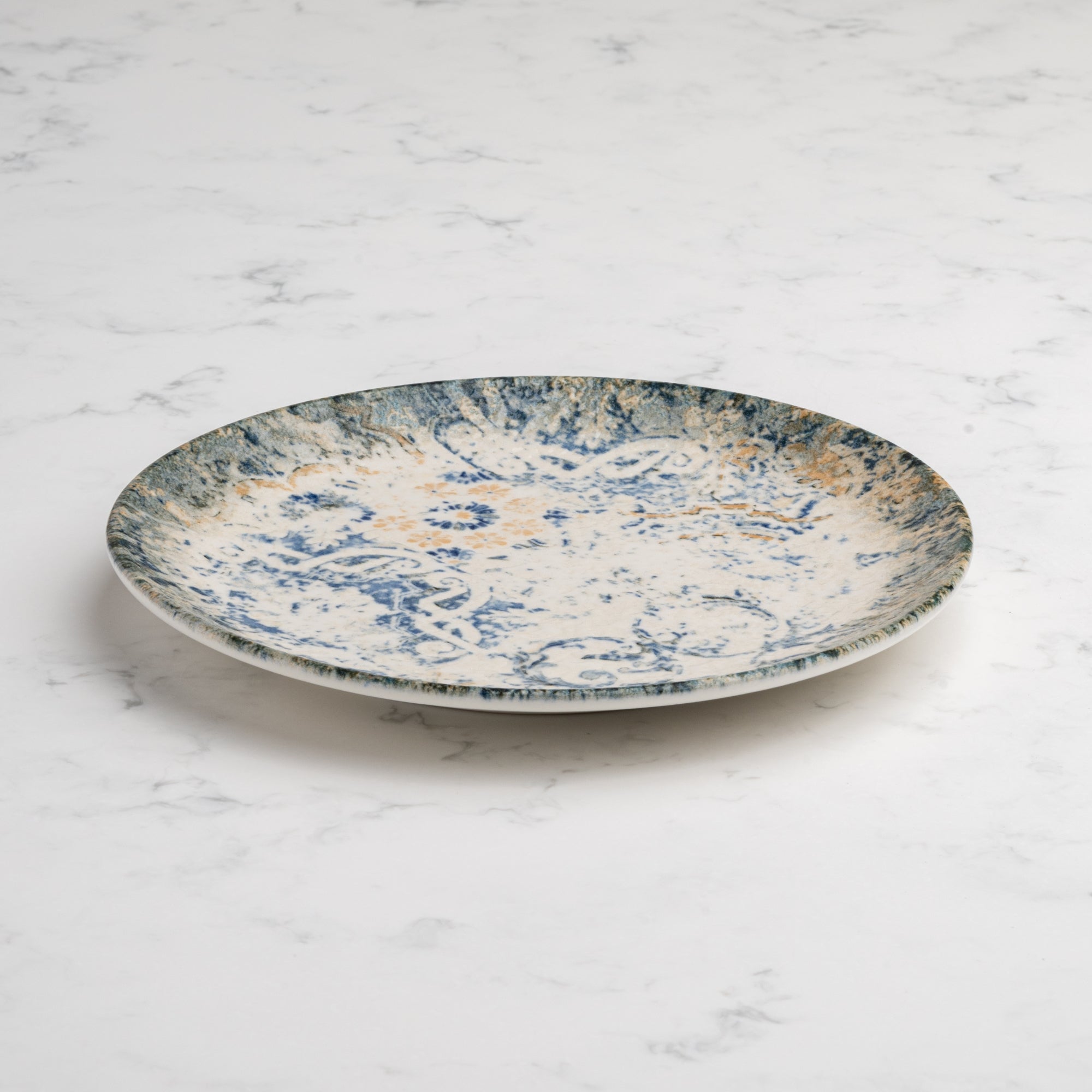 Round Rimless Plate | Porcelain | Pack of 12