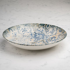 Round Wok Deep Plate | 11", Set of 6 | Porcelain