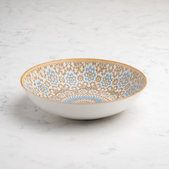 Tangier Deep Plate | Porcelain |  Pack of 6