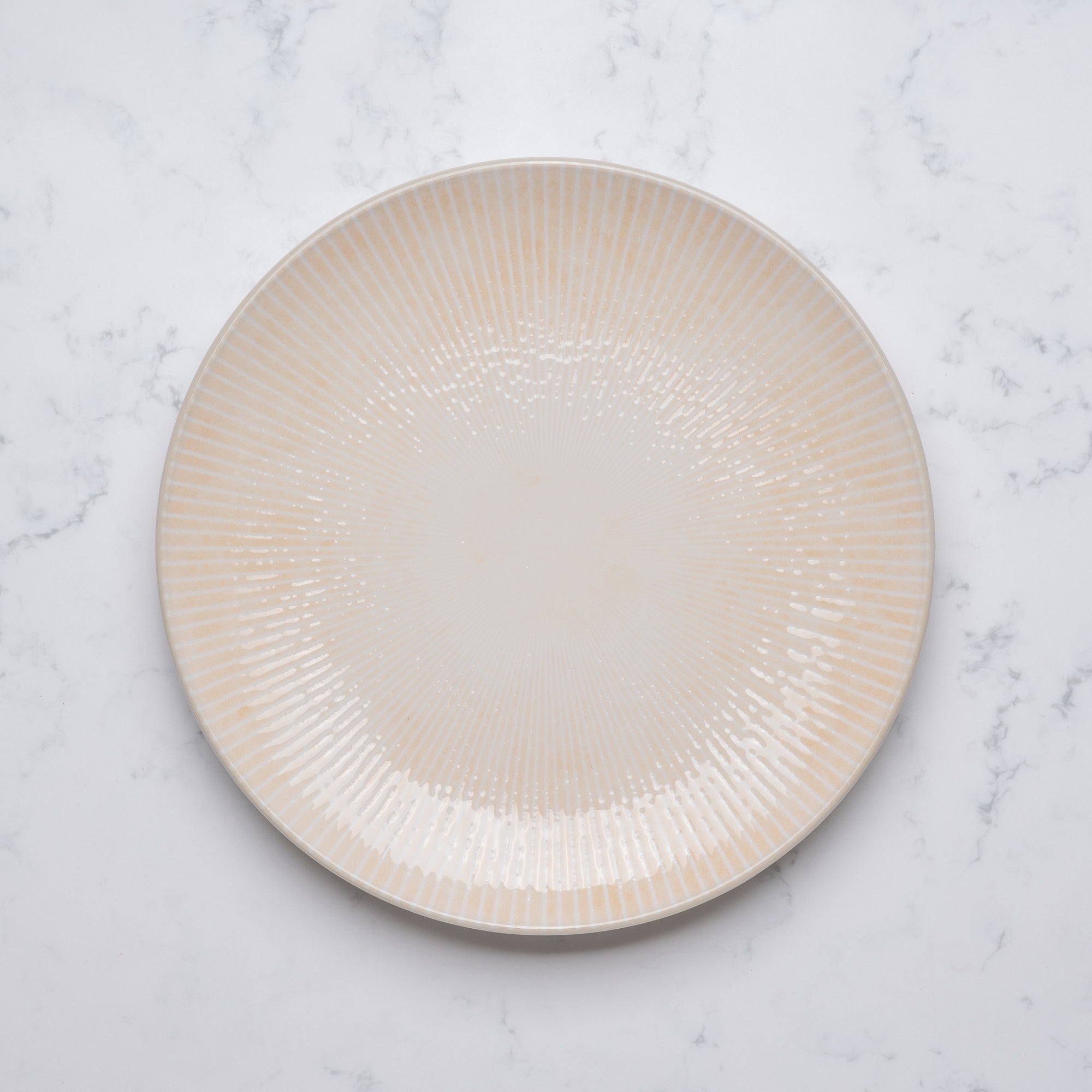 Round Rimless Plate | Pack of 12 | Porcelain