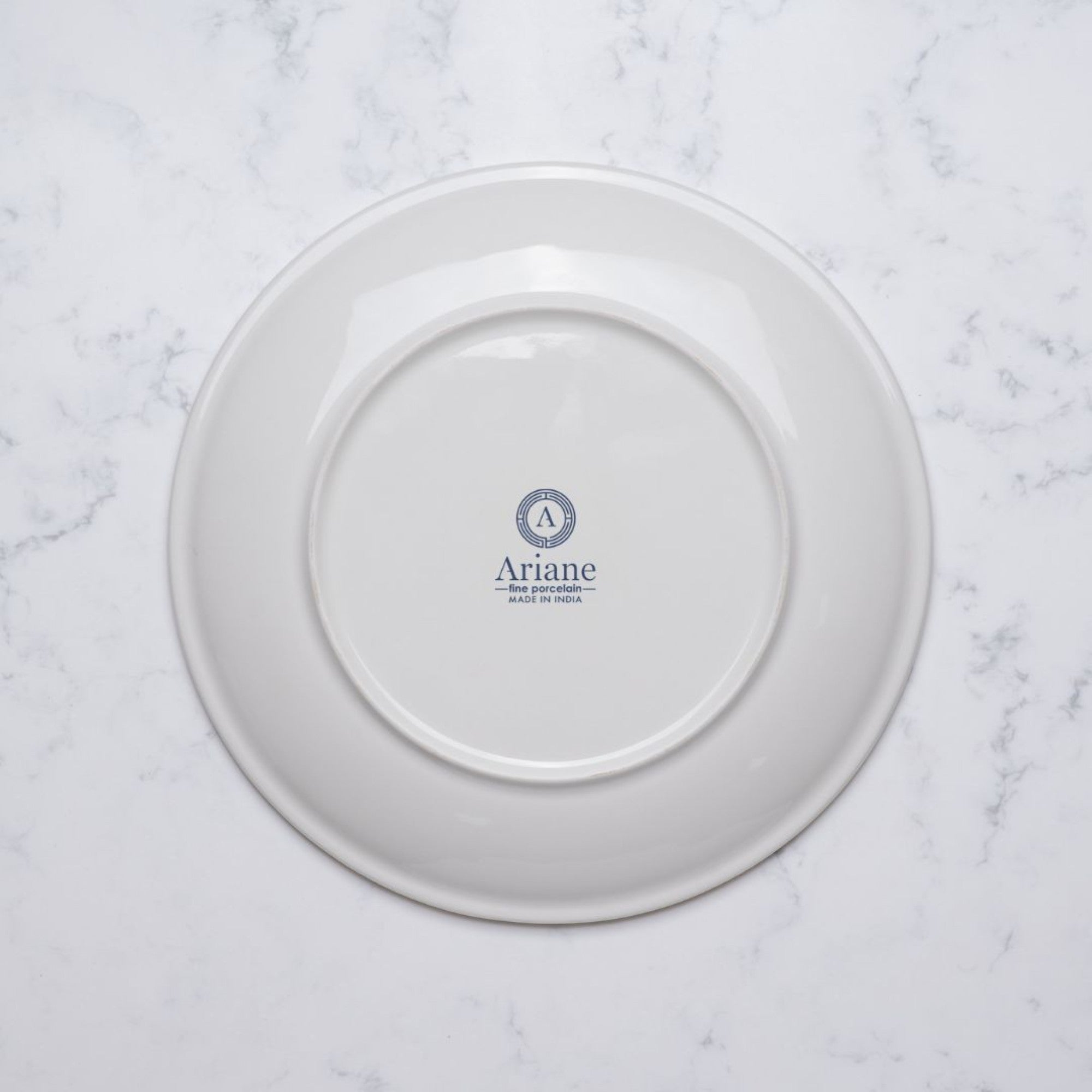 Round Rimless Plate | Pack of 12 | Porcelain