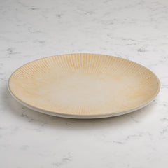 Round Rimless Plate | Porcelain, Set of 6