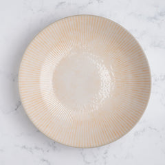 Round Deep Plate | Porcelain, Pack of 6