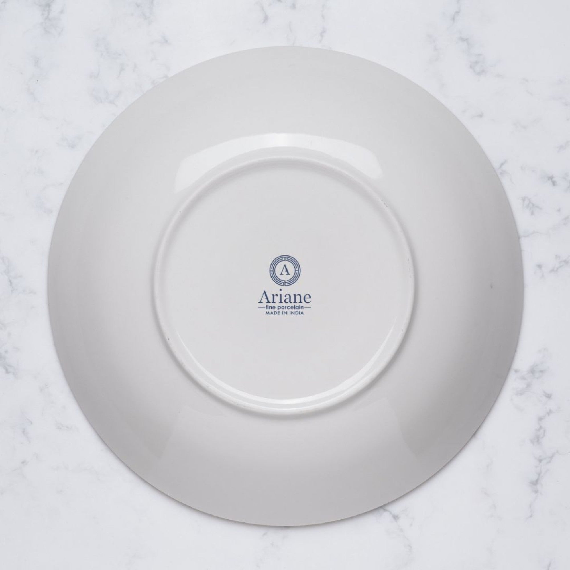 Round Deep Plate | Porcelain, Pack of 6