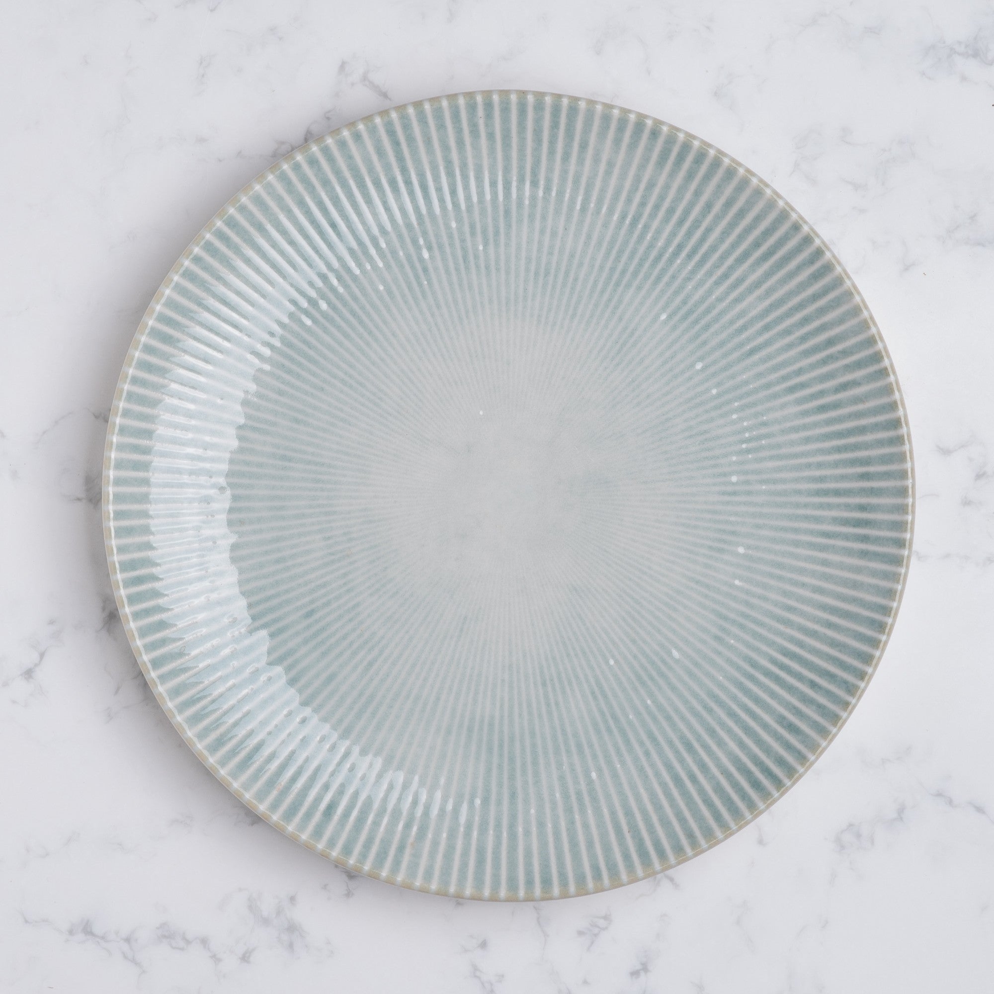 Modern Porcelain Rimless Dinner Plate | Pack of  6