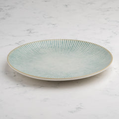 Modern Porcelain Rimless Dinner Plate | Pack of  6