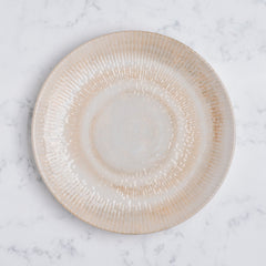 Elegant Round Rimless Plate | Porcelain | Set of 12