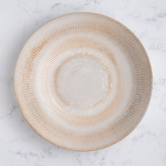 Elegant Round Wok Deep Plate | 9.13", Porcelain | Pack of 6
