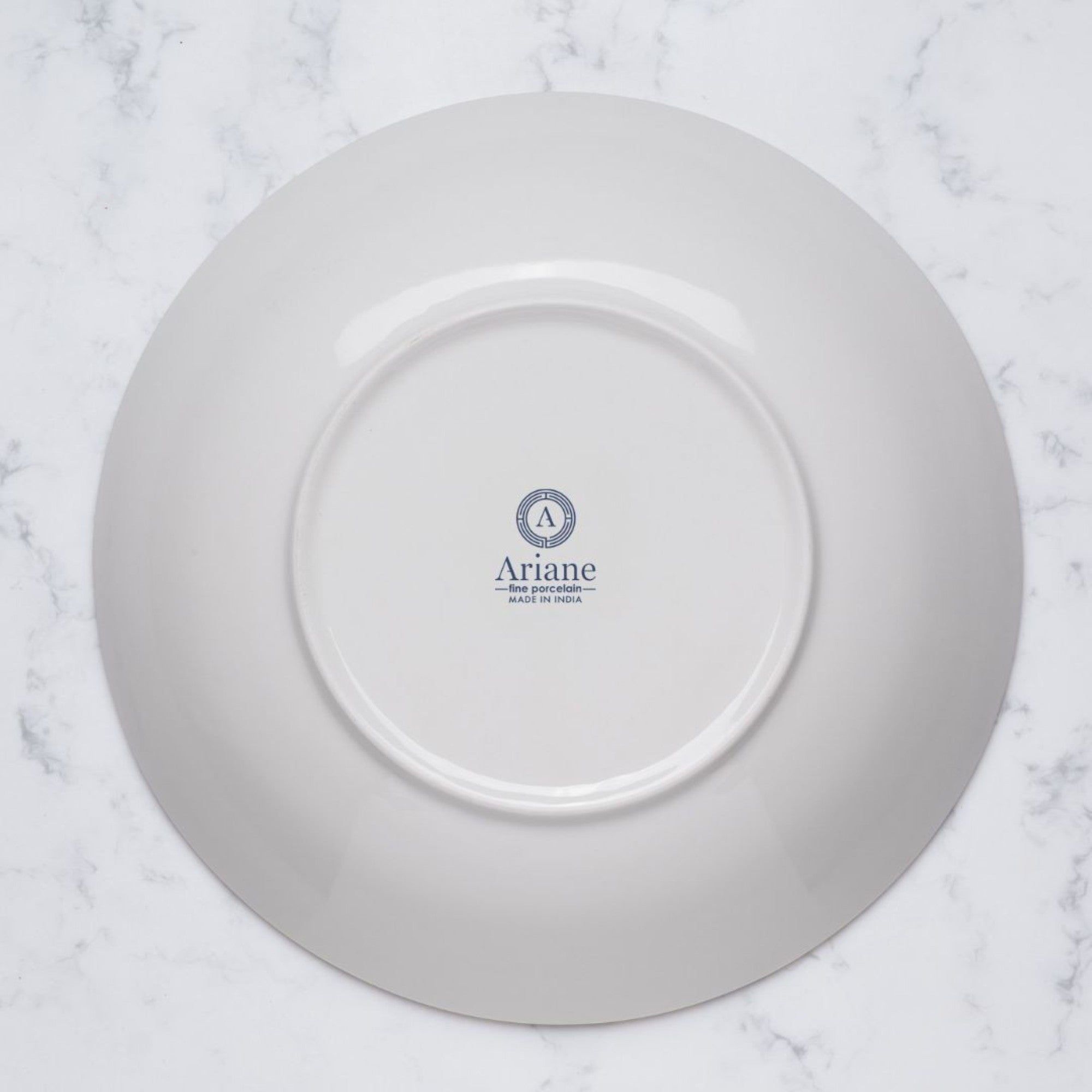 Elegant Round Wok Deep Plate | 9.13", Porcelain | Pack of 6