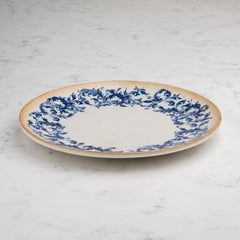Porcelain Round Rimless Plate | Amalfi | Set of 6