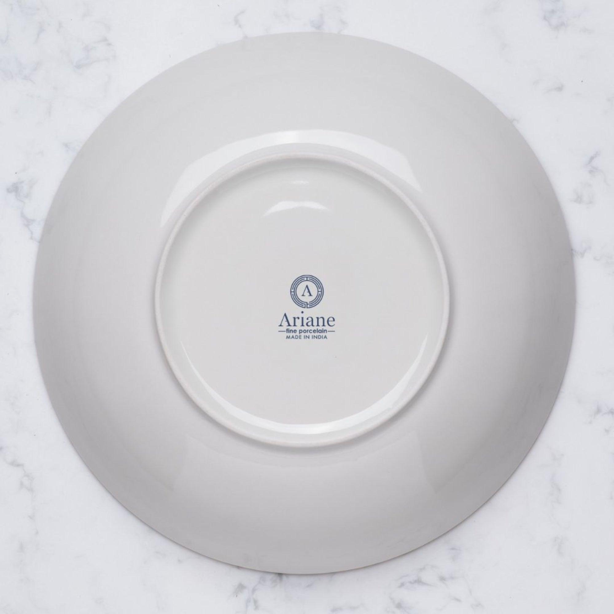 Round Deep Plate | Porcelain | 8.2", Pack of 6
