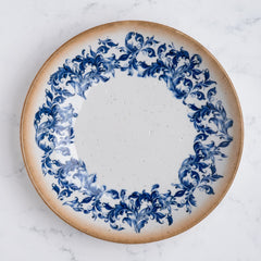 Round Wok Deep Plate | Porcelain|  11", Pack  of 6
