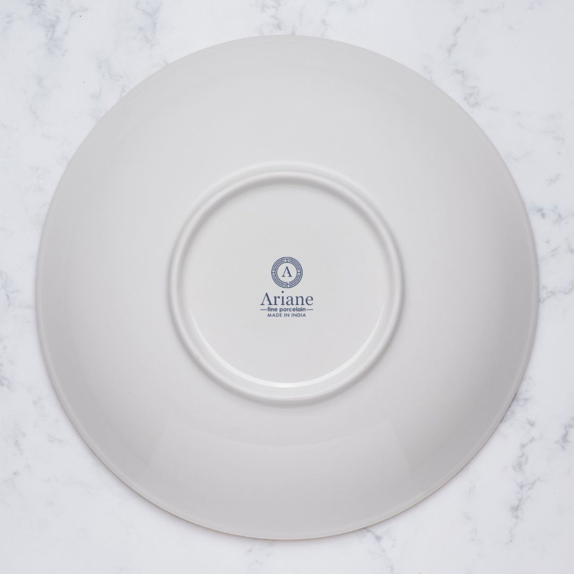 Round Wok Deep Plate | Porcelain|  11", Pack  of 6
