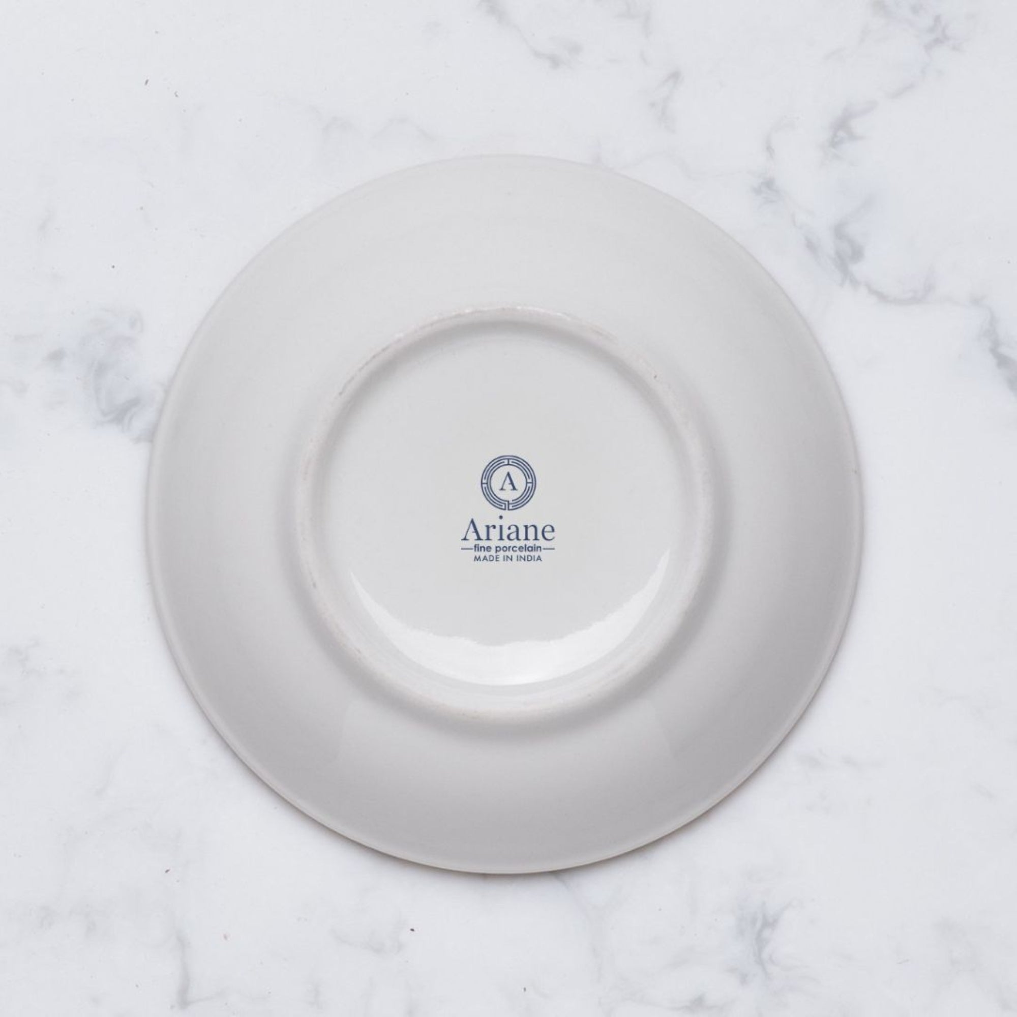 Round Deep Plate | 8.2"| Porcelain, Pack of 6