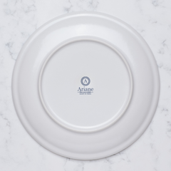 Round Rimless Plates | Porcelain, Set of 6