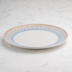 Round Rimless Plates | Porcelain, Set of 6
