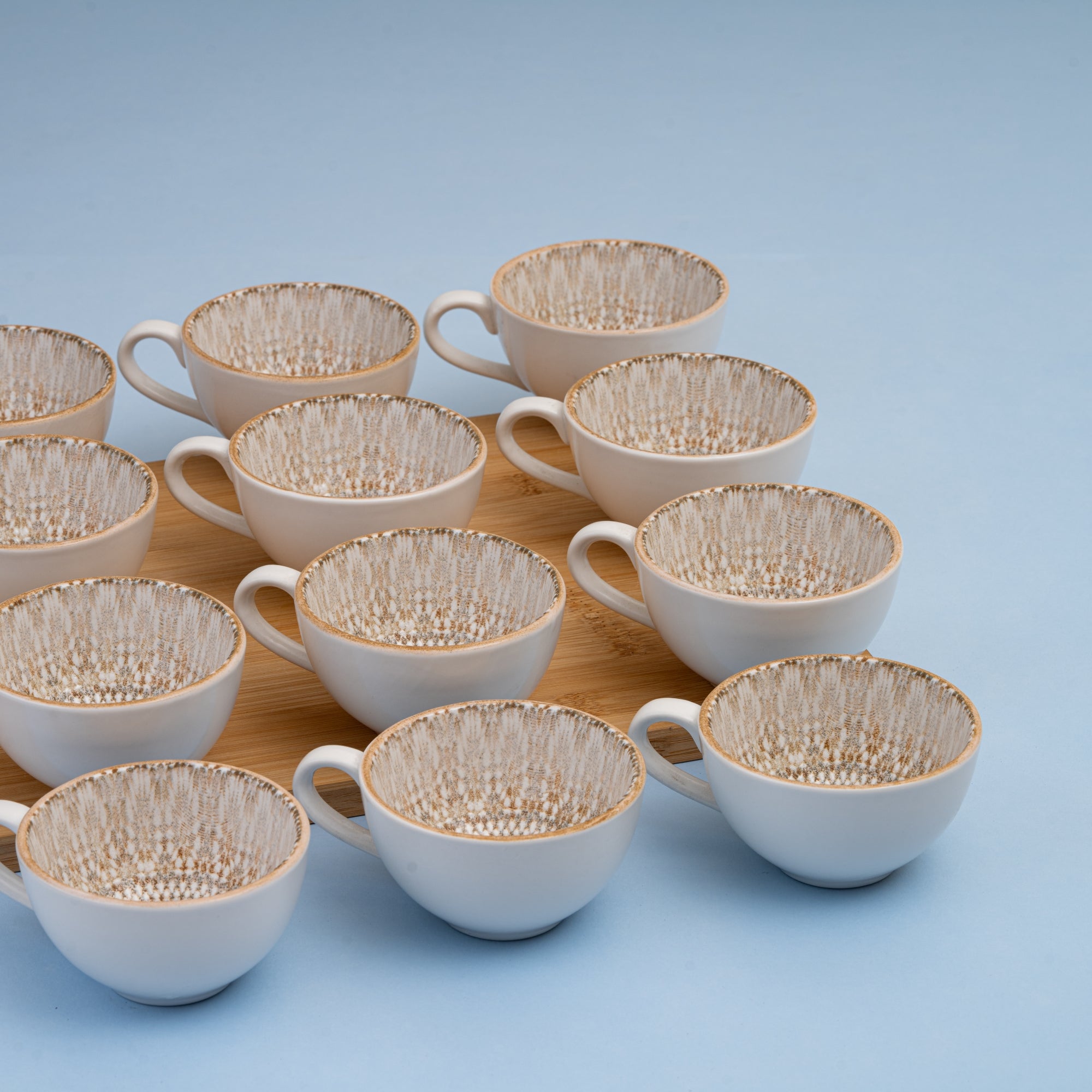 Cup Non Stackable | Set of 12, Porcelain | 5.41oz