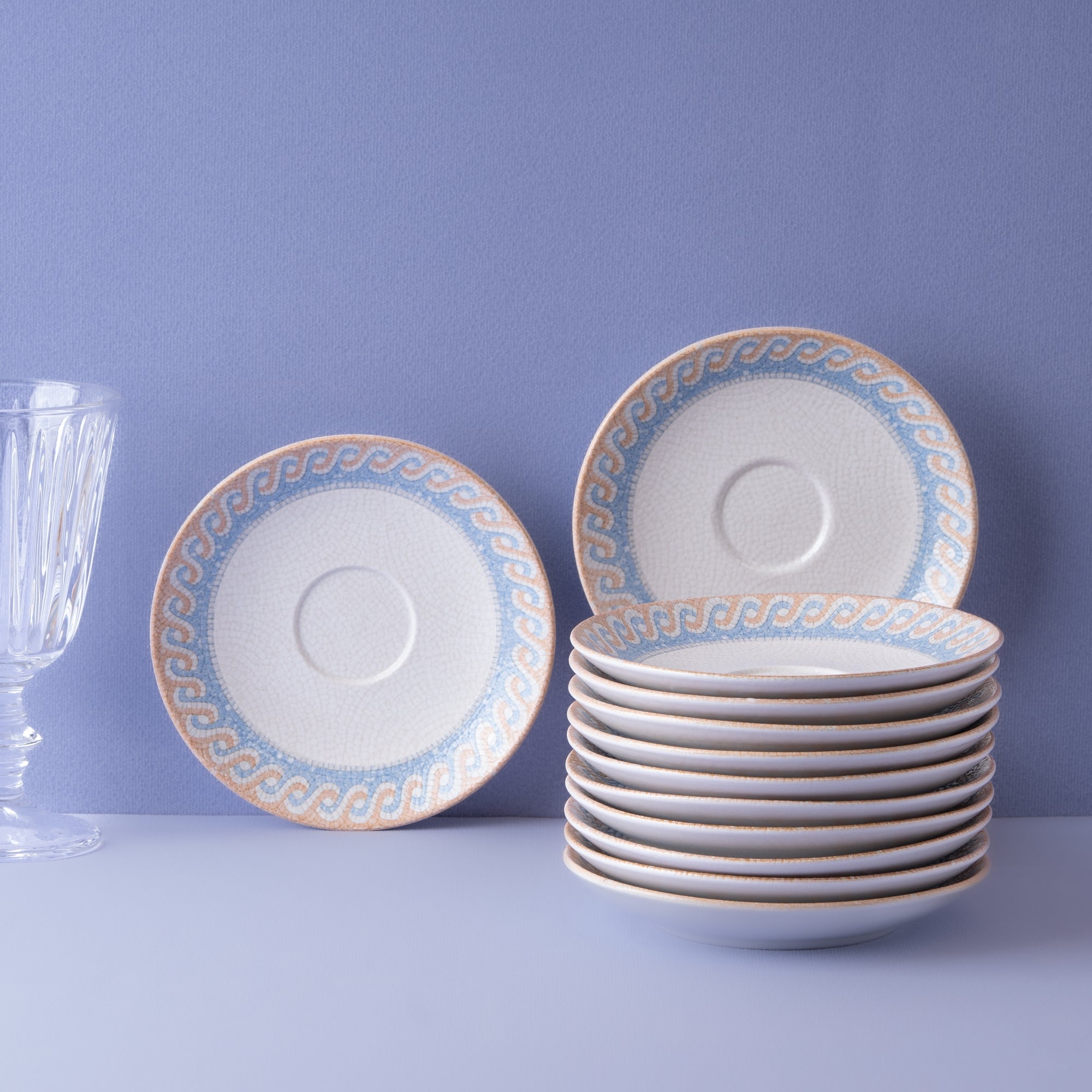 Modern Saucer | Porcelain, 6", Pack of 12