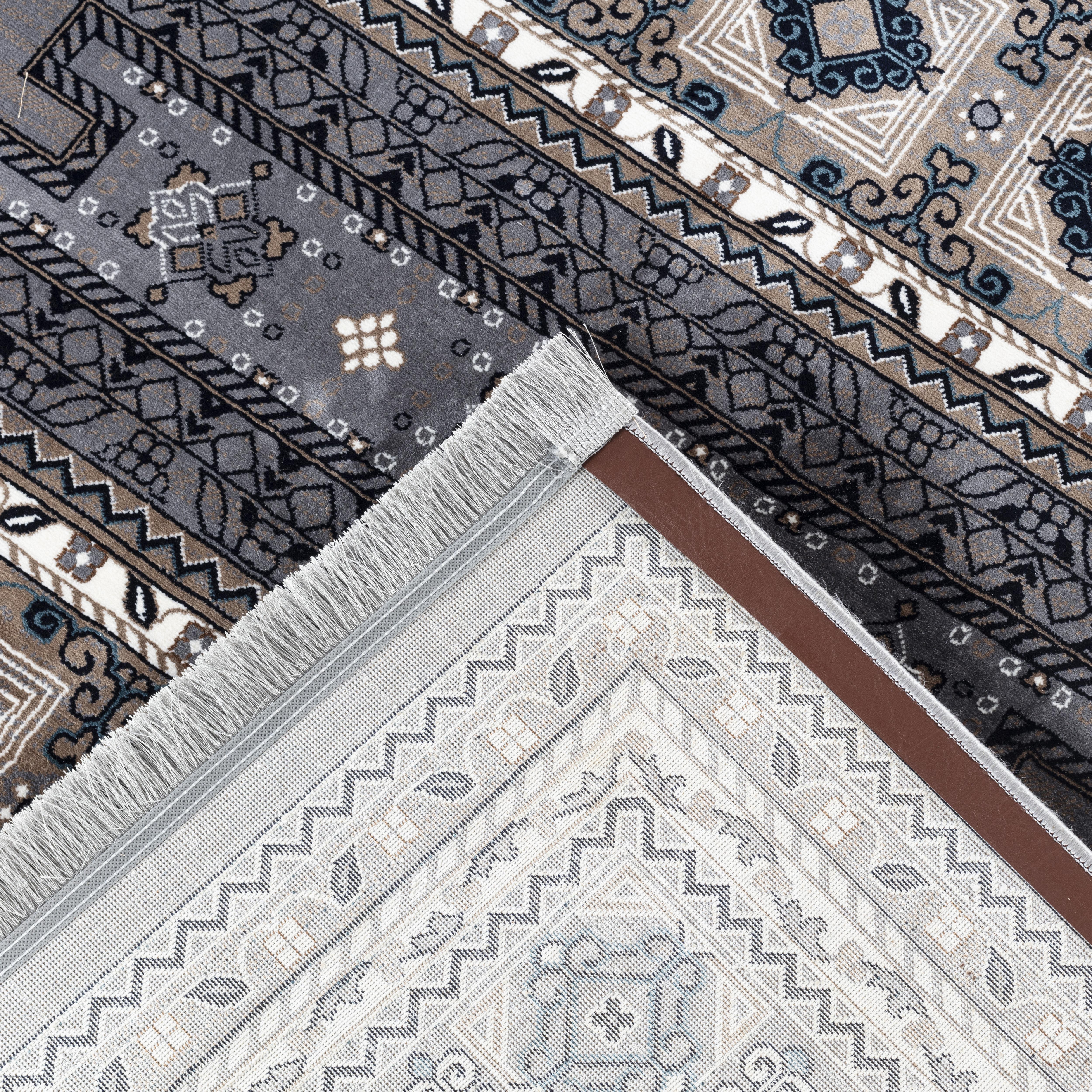 Kandahar E851B Area Rug Grey
