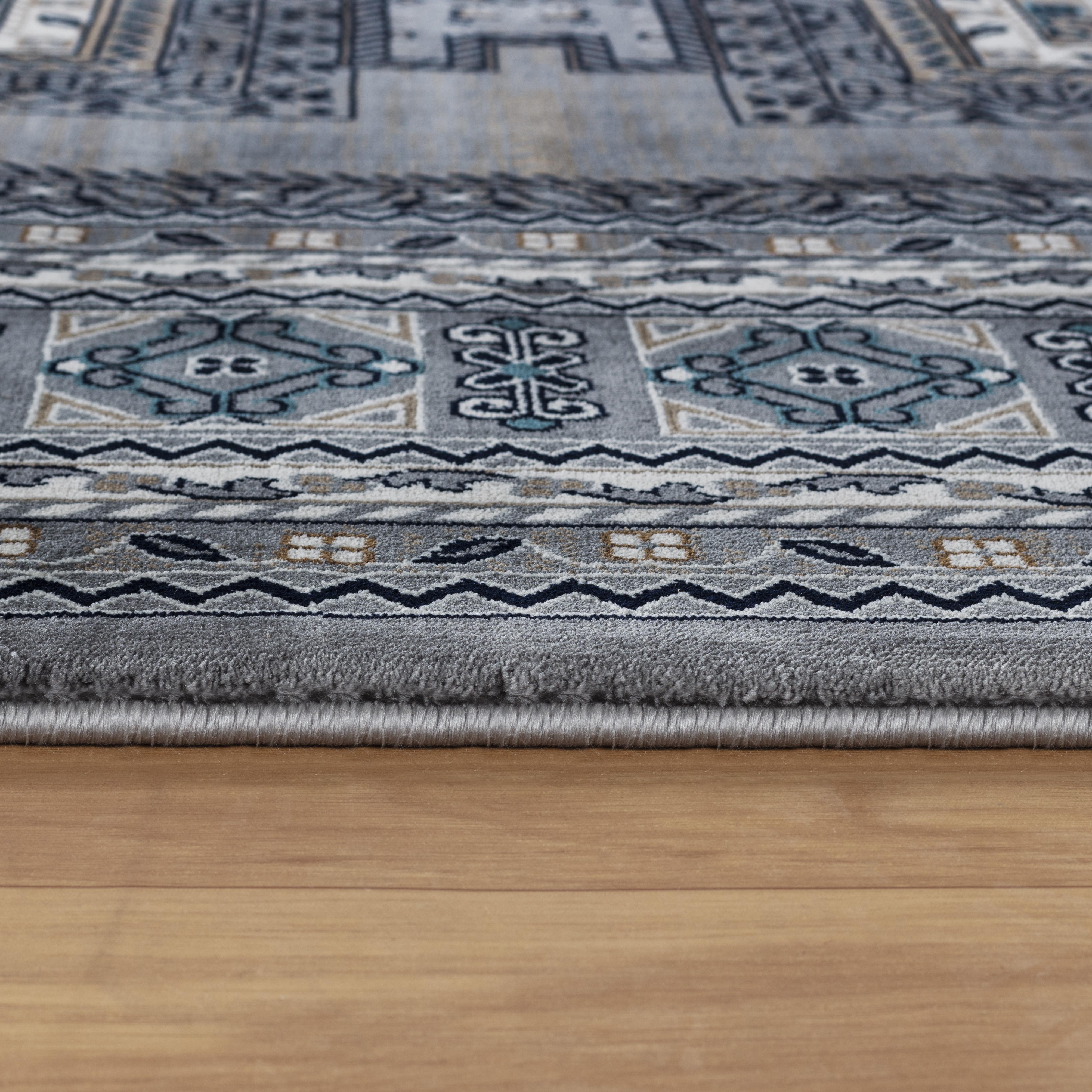 Kandahar E851B Area Rug Grey