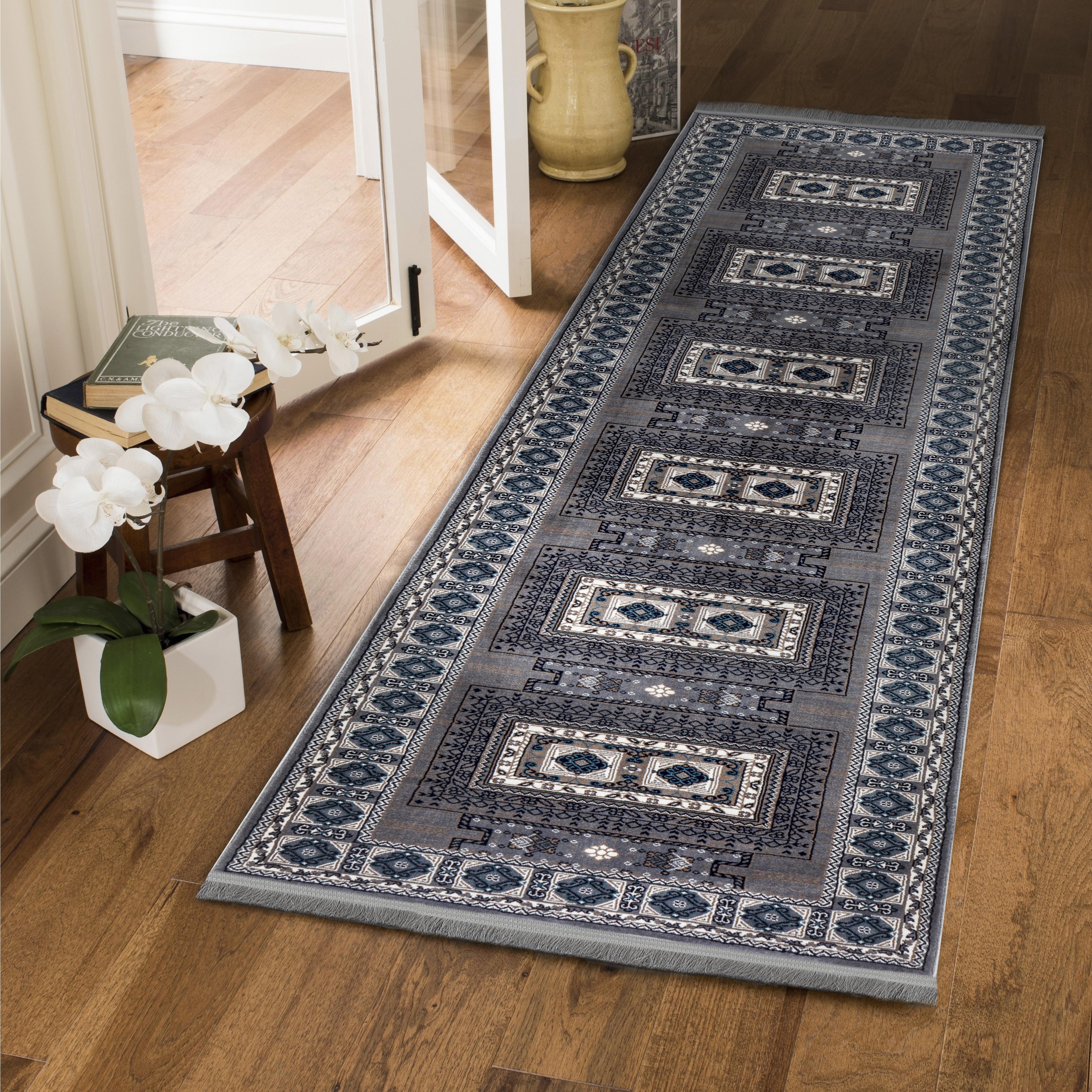 Kandahar E851B Area Rug Grey
