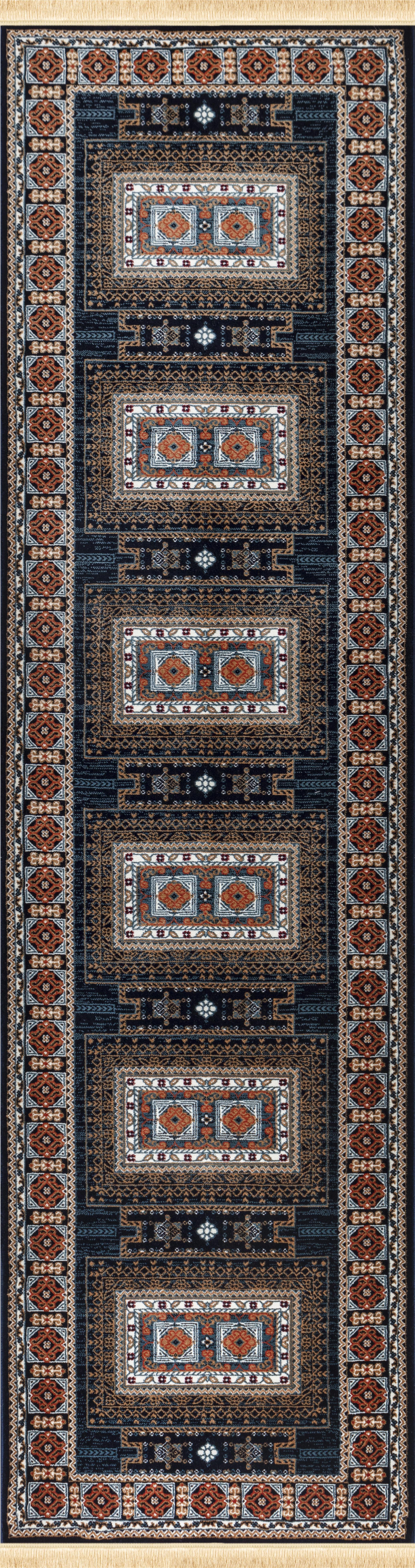 Kandahar E851B Area Rug Navy
