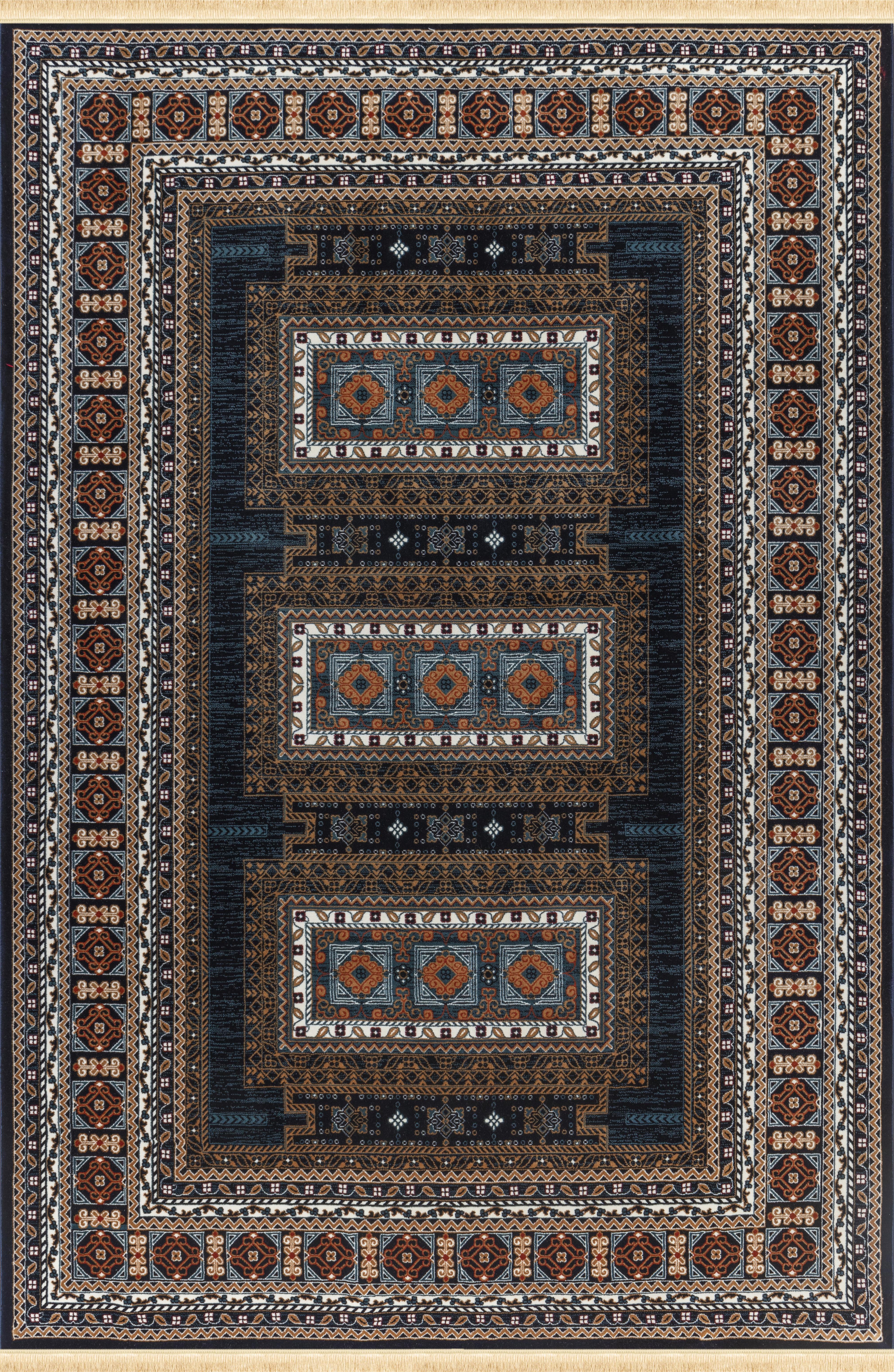 Kandahar E851B Area Rug Navy