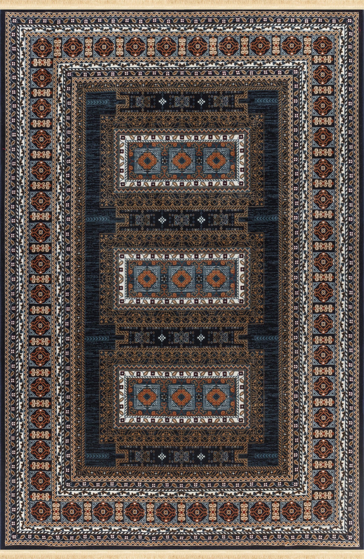 Kandahar E851B Area Rug Navy