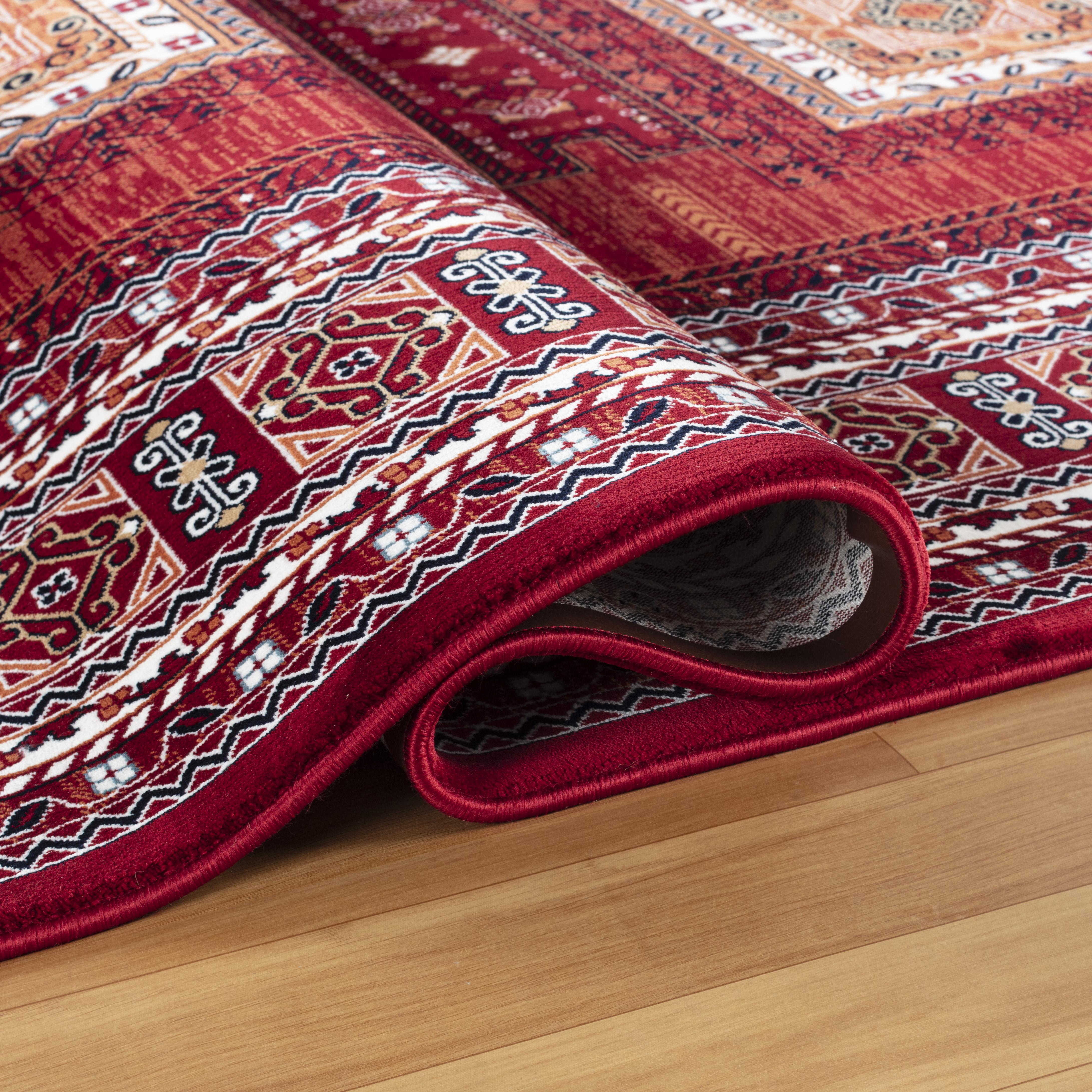 Kandahar E851B Area Rug Red