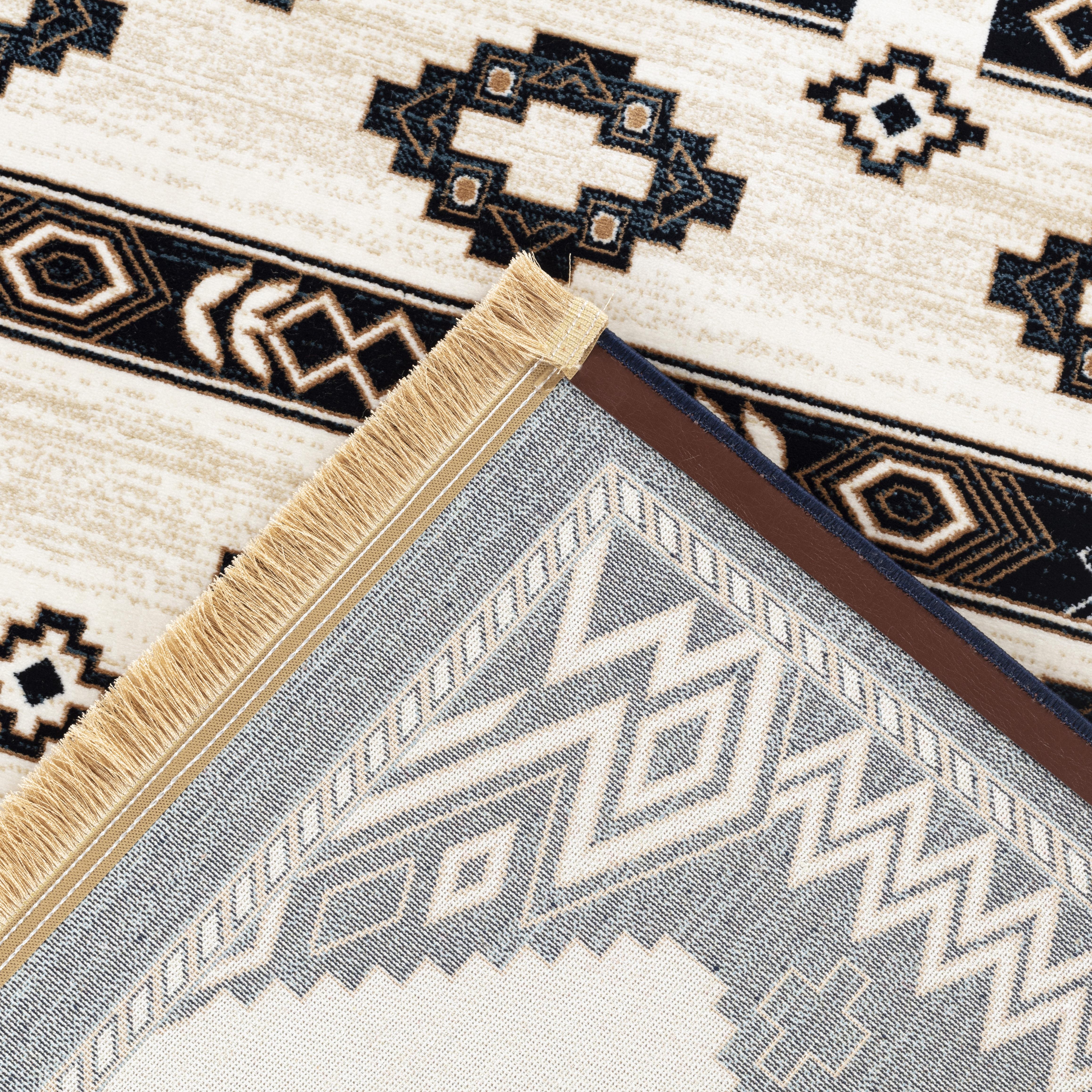 Kandahar E927A Area Rug Cream/Navy