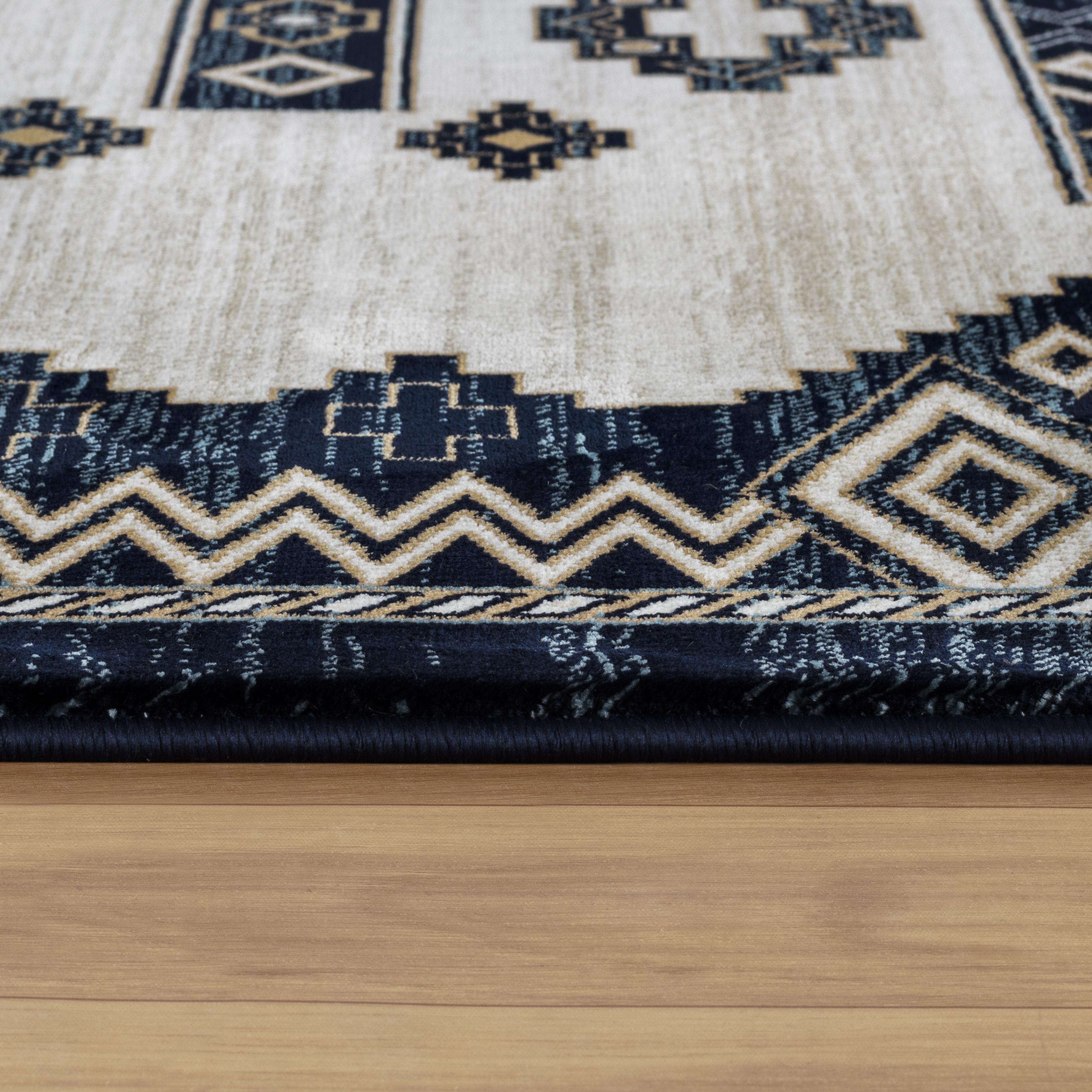 Kandahar E927A Area Rug Cream/Navy