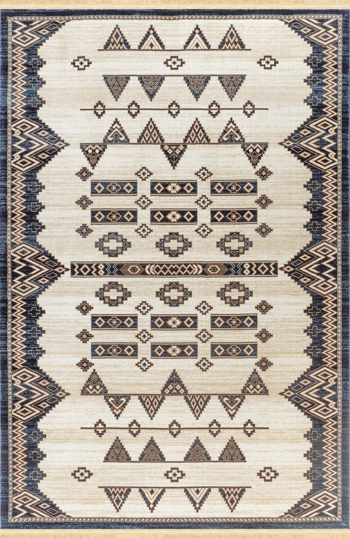 Kandahar E927A Area Rug Cream/Navy