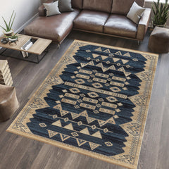 Kandahar E927A Area Rug Navy