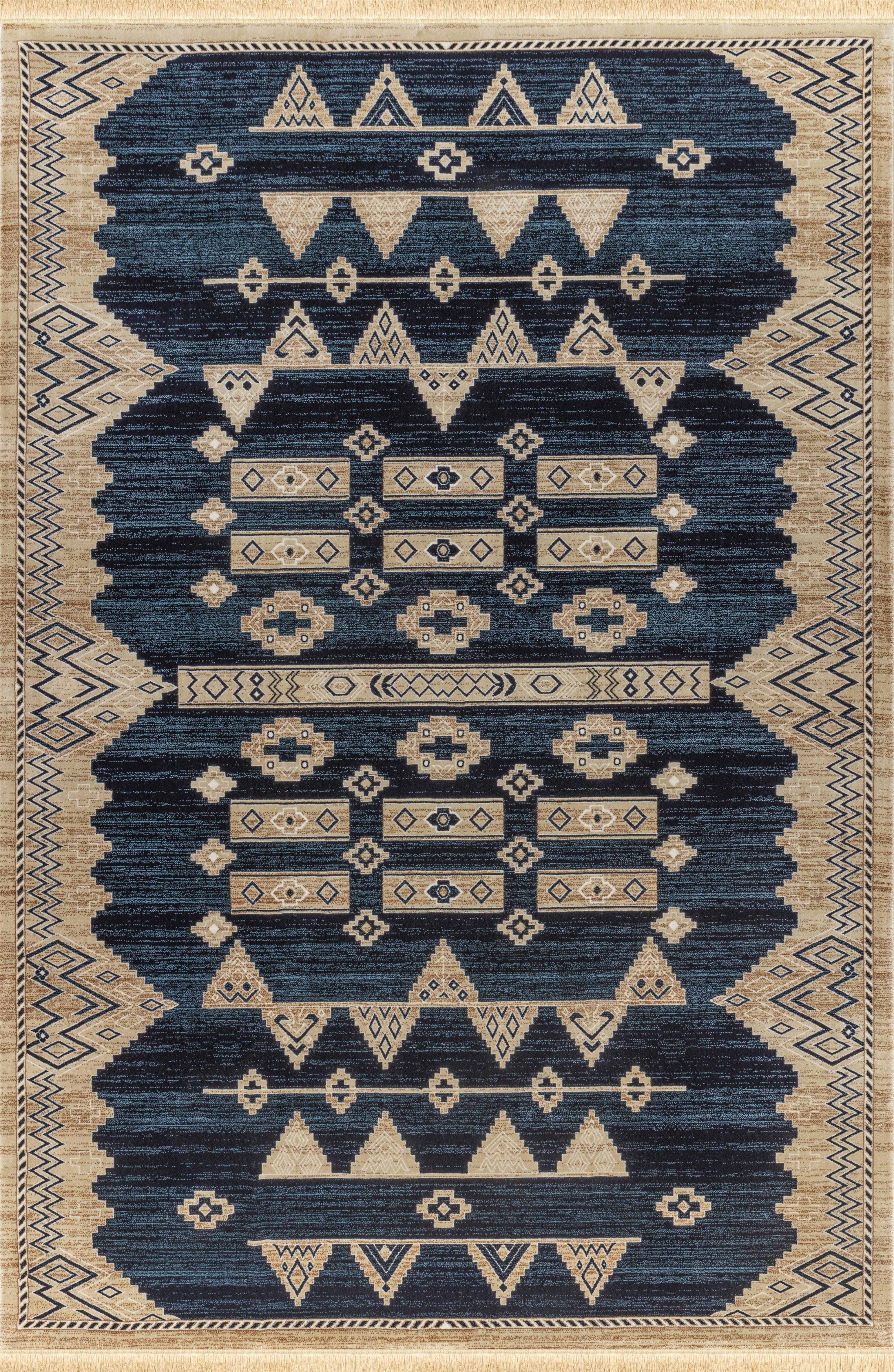Kandahar E927A Area Rug Navy