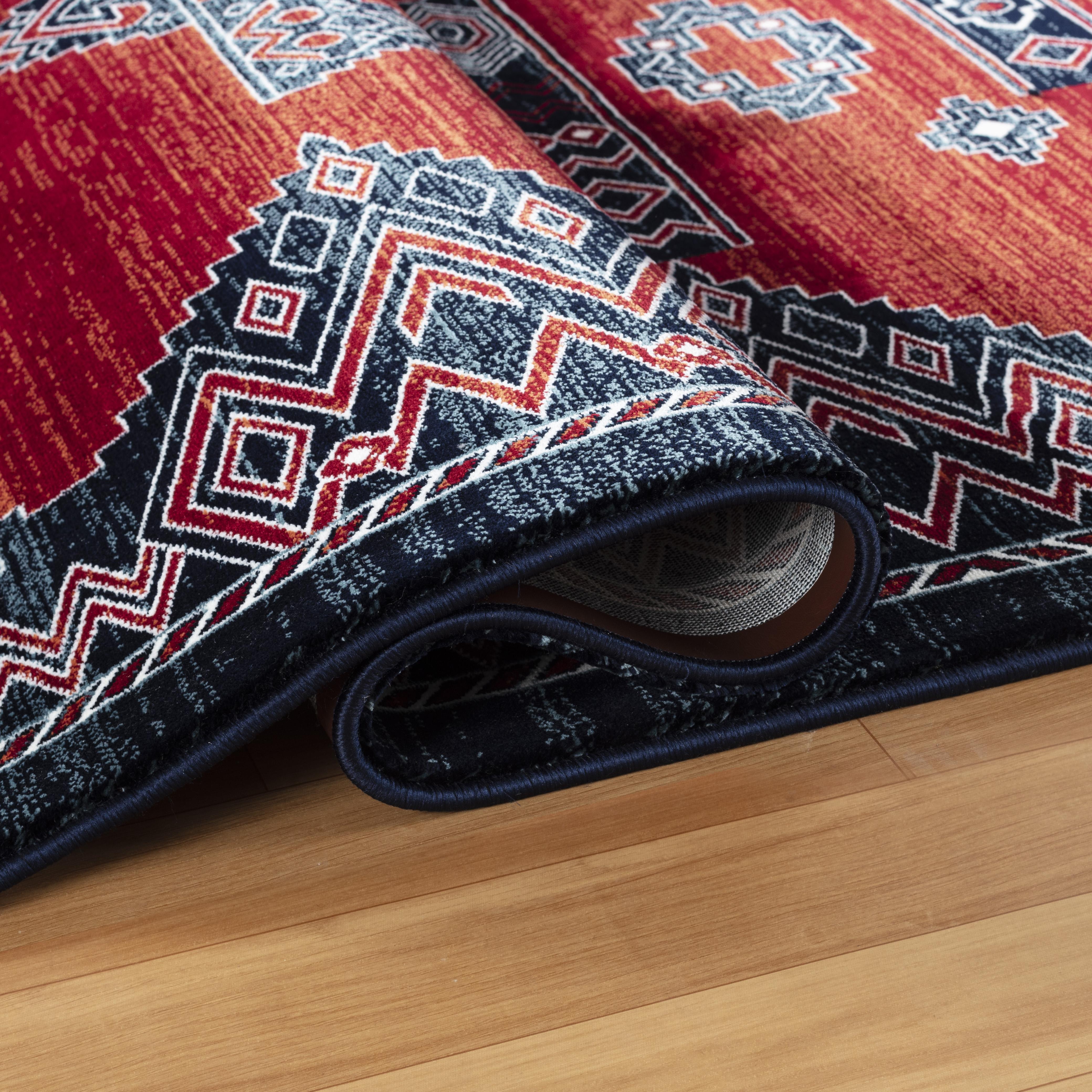 Kandahar E927A Area Rug Red