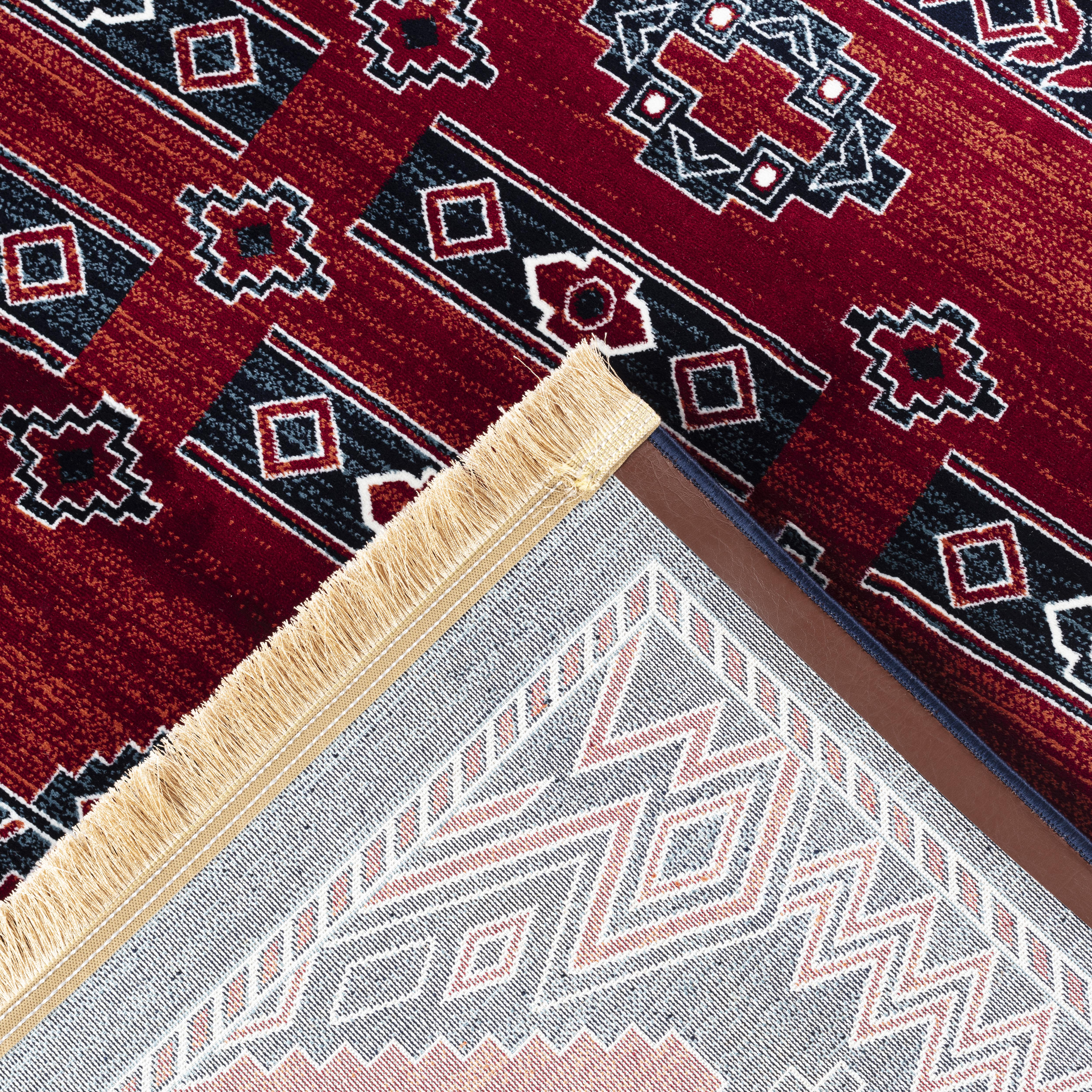 Kandahar E927A Area Rug Red