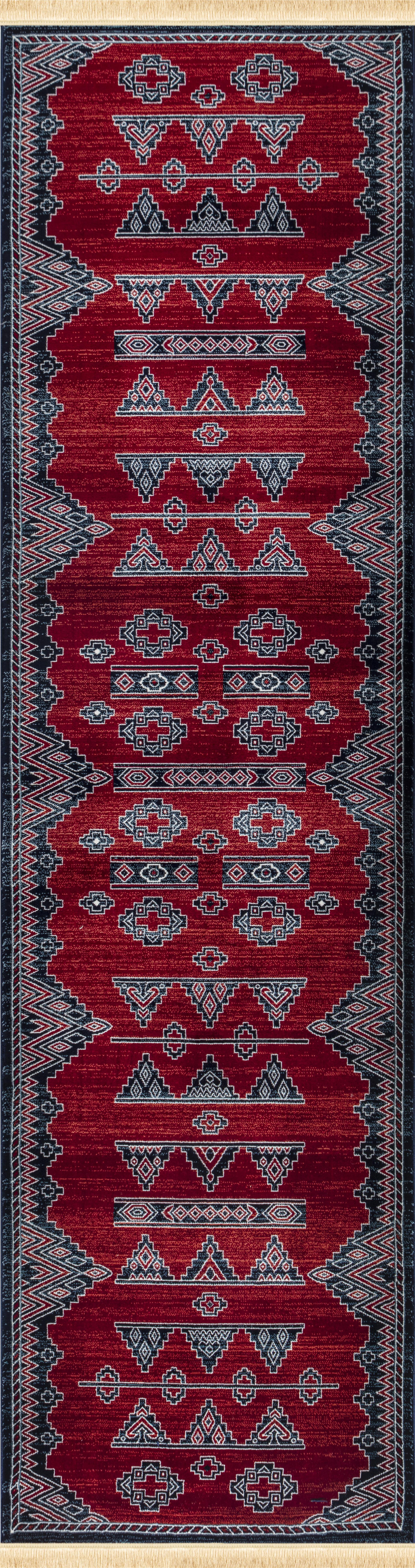 Kandahar E927A Area Rug Red
