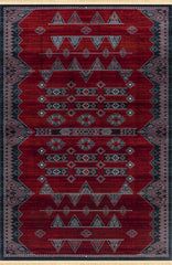 Kandahar E927A Area Rug Red