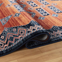 Kandahar E927A Area Rug Rose