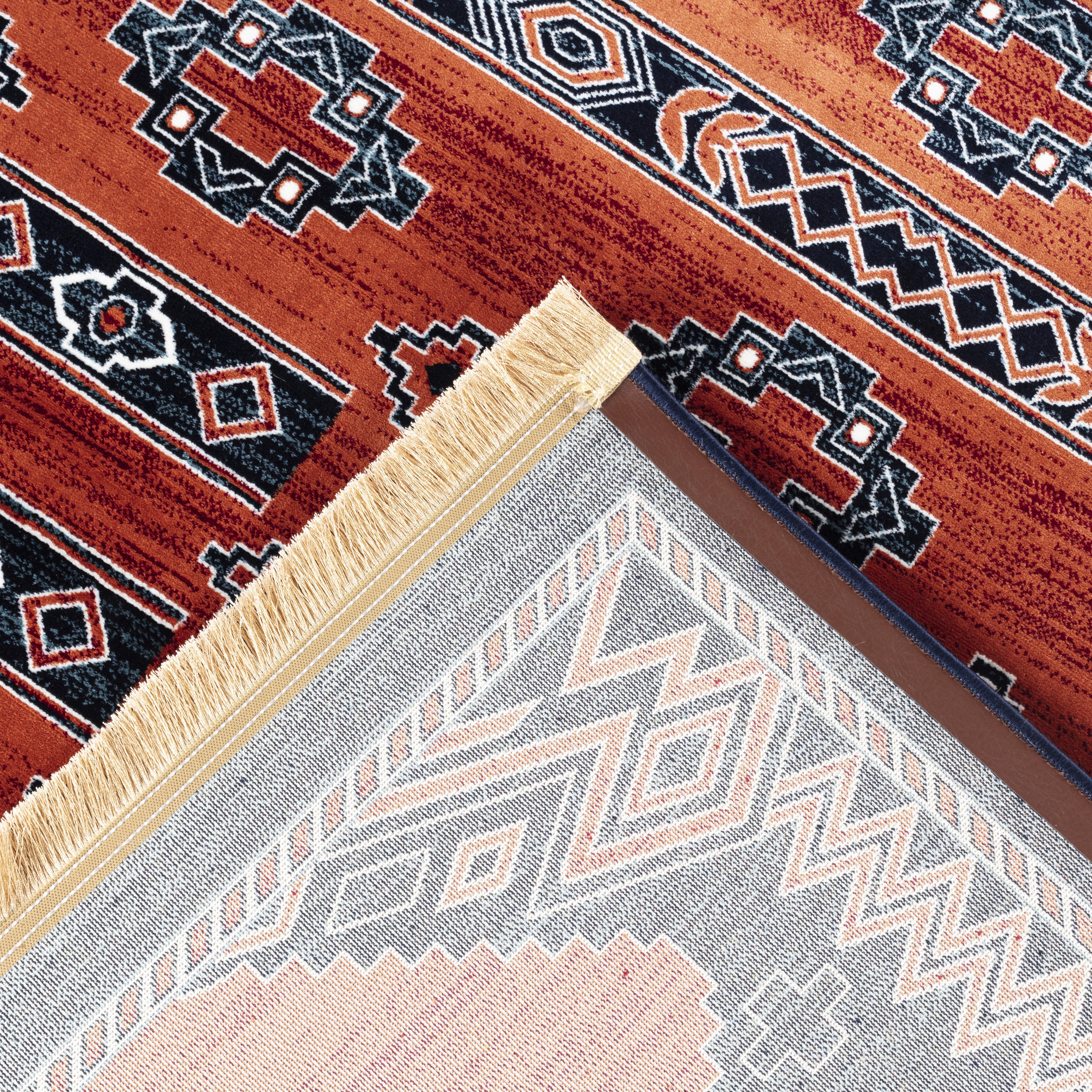 Kandahar E927A Area Rug Rose
