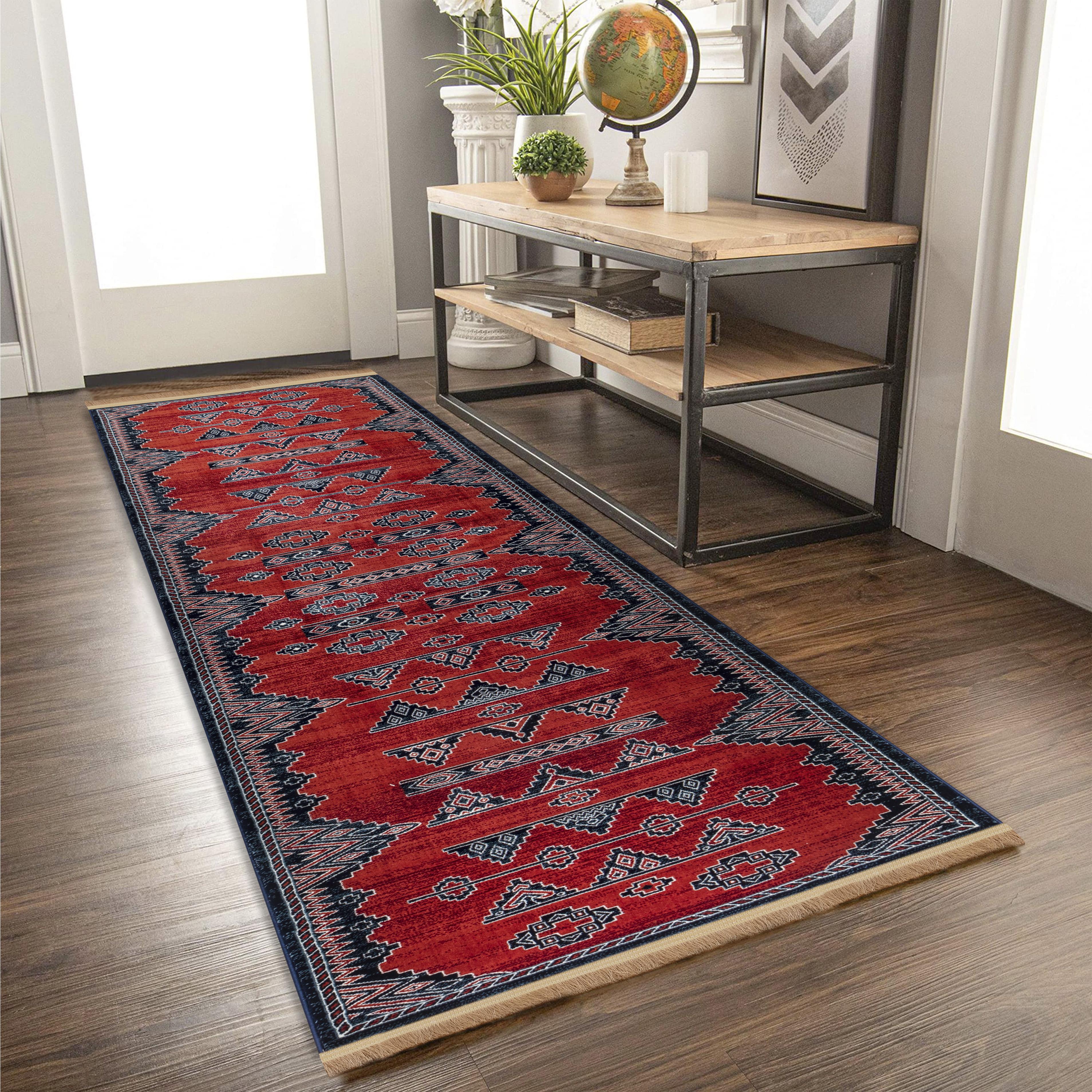 Kandahar E927A Area Rug Rose