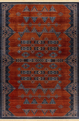 Kandahar E927A Area Rug Rose