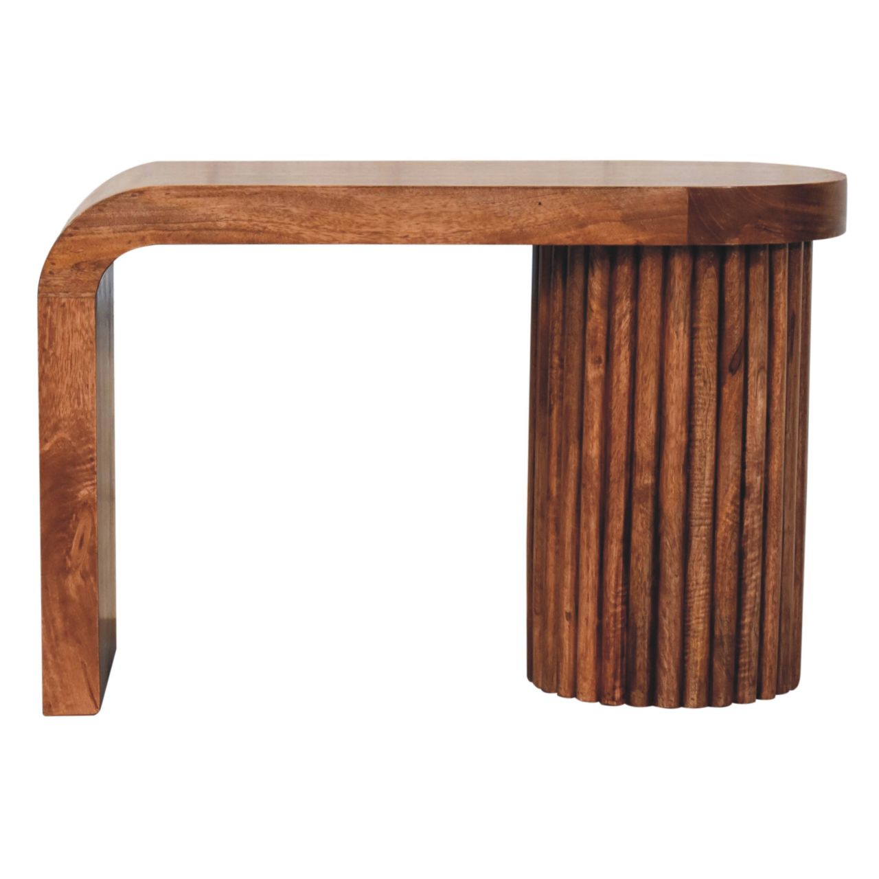 Solid Wood Honey Caramel Serenity Coffee Table, Brown
