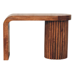 Solid Wood Honey Caramel Serenity Coffee Table, Brown