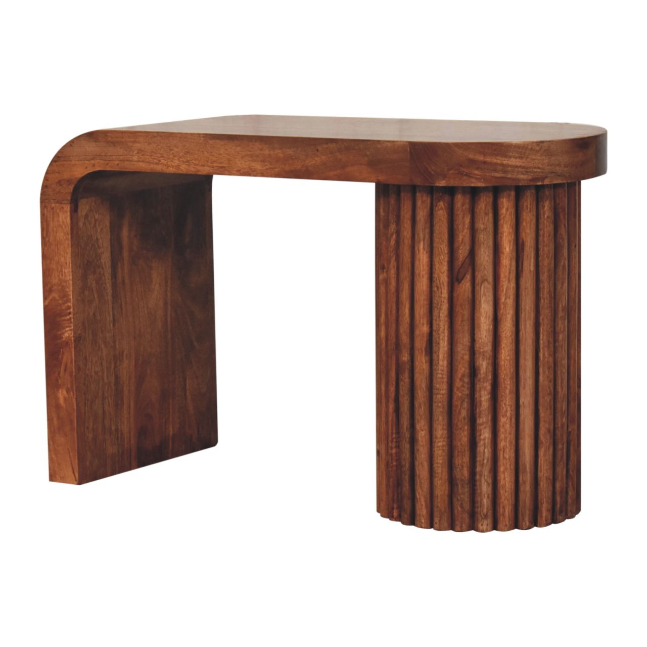Solid Wood Honey Caramel Serenity Coffee Table, Brown