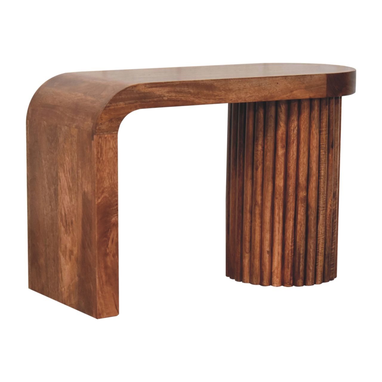 Solid Wood Honey Caramel Serenity Coffee Table, Brown